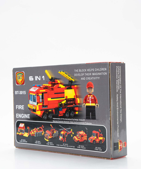لگو طرح آتش‌نشان کی تویز Kitoys کد BT-3015