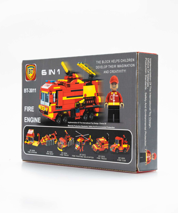 لگو طرح ماشین آتش‌نشانی کی تویز Kitoys کد BT-3011
