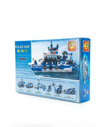 لگو طرح قایق پلیس کی تویز Kitoys کد BT-2020