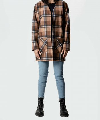 مانتو کژوال کوتاه زنانه آر ان اس مدل 11191501