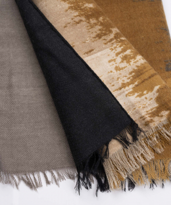 شال طرح دار زنانه سرژه Serge کد 240117