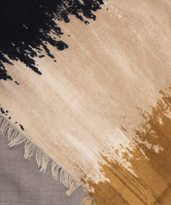 شال طرح دار زنانه سرژه Serge کد 240117