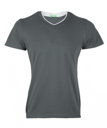 تی شرت یقه هفت مغزی دوزی