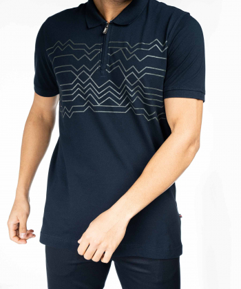 پولوشرت طرح دار مردانه جامه پوش آرا JPA کد 4011030487