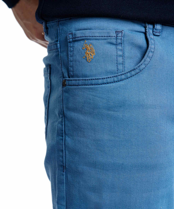 شلوار کتان مردانه یو اس پولو US Polo کد 3074d2