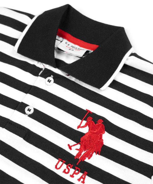 پولوشرت راه راه پسرانه یو اس پولو US Polo کد t169