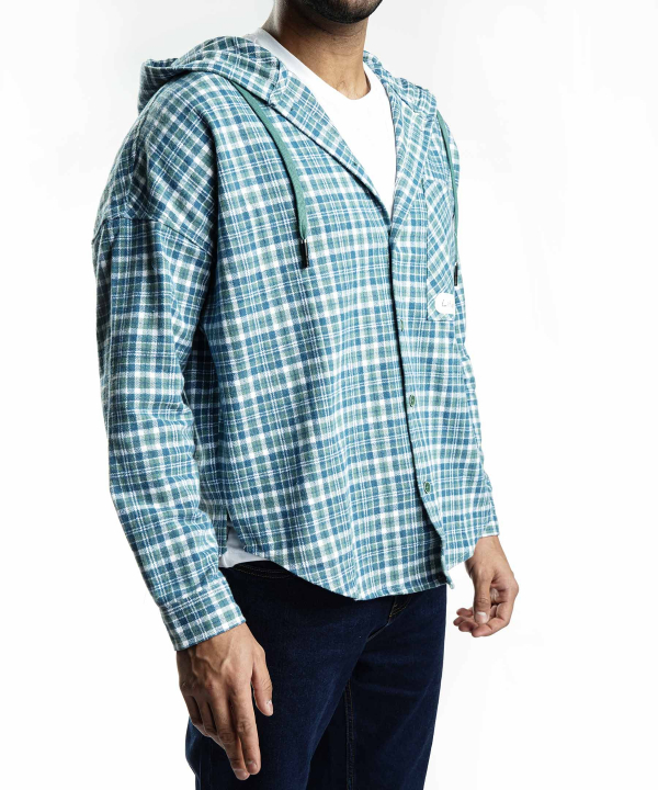 پیراهن کلاه دار مردانه جوتی جینز JootiJeans کد 23531018