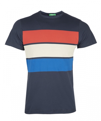 تی شرت راه راه پهن