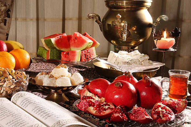 سفره شب یلدا