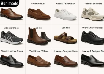 مدل‌های مختلف کفش مردانه