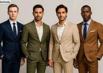 تناسب رنگ پوست با رنگ کت و شلوار