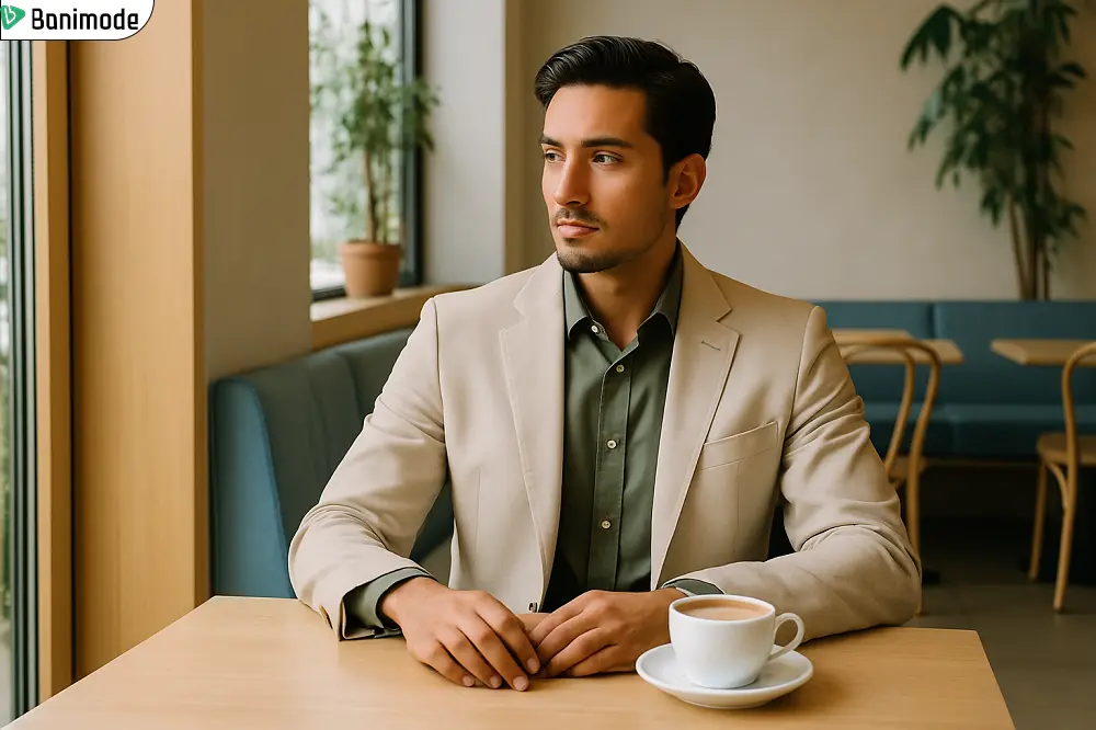 رنگ کت و شلوار مناسب پوست گندمی 