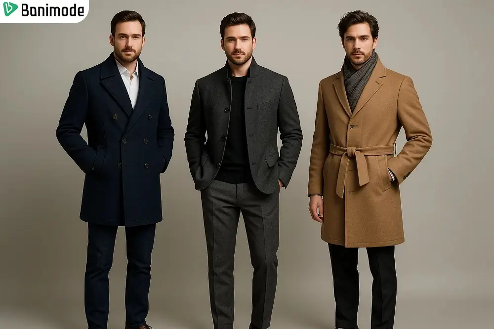 تصویری از 3 مرد با استایل زمستانه کلاسیک و مدرن