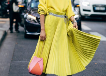 چگونه زرد و نارنجی بپوشیم