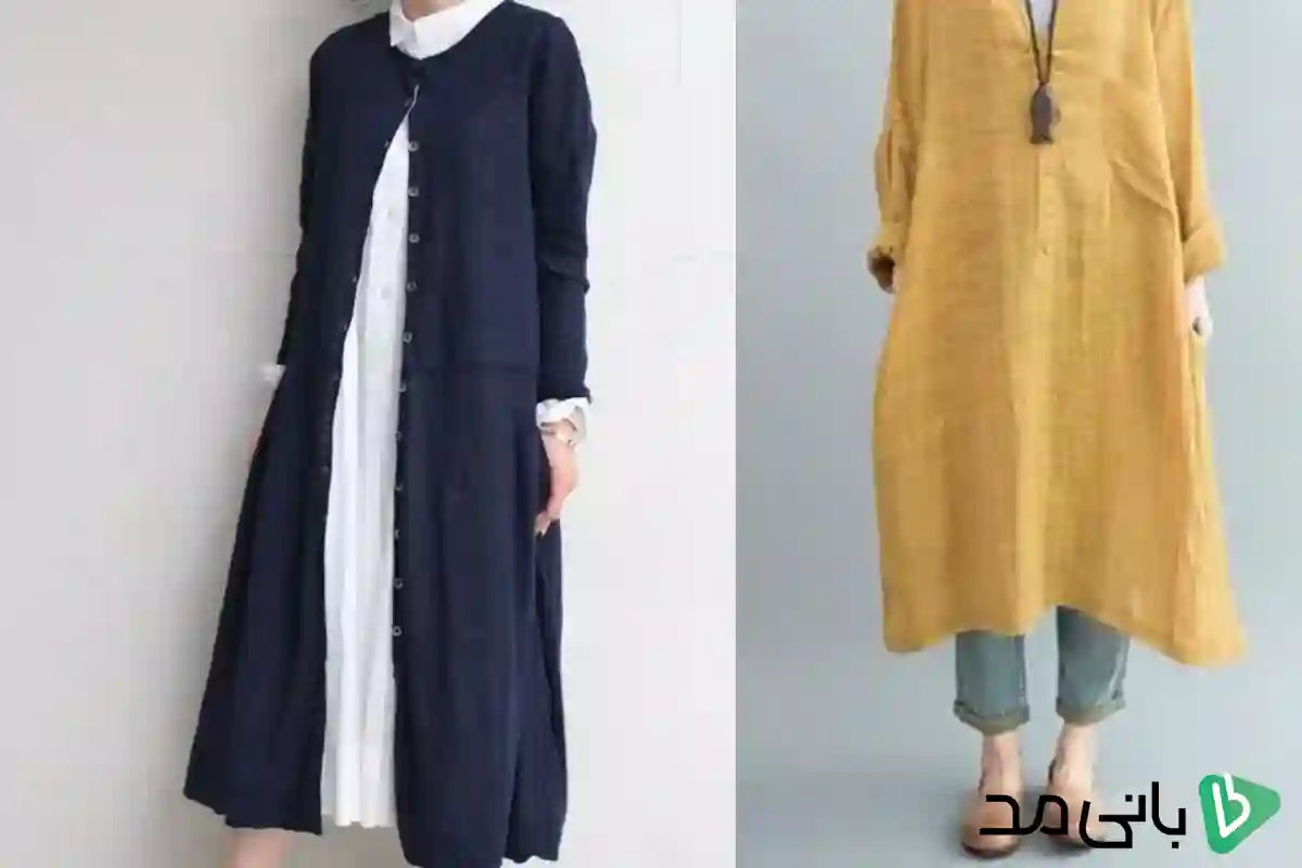 مانتو بهار و تابستان ساده