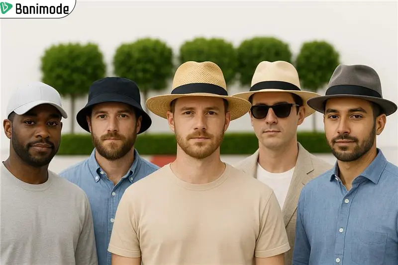 انواع کلاه مردانه برای تابستان
