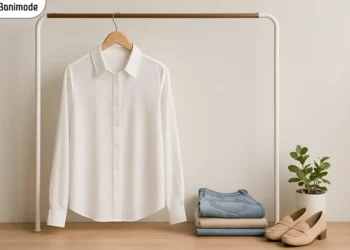 استایل های شومیز زنانه سفید.