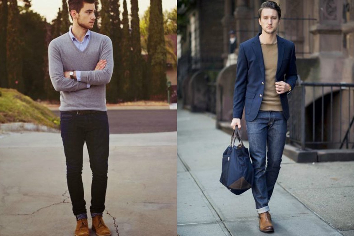Кеды и Smart Casual костюм