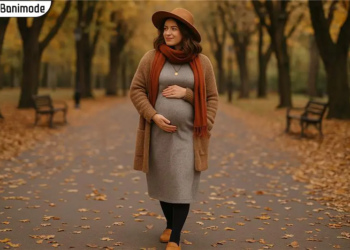 استایل بارداری در پاییز
