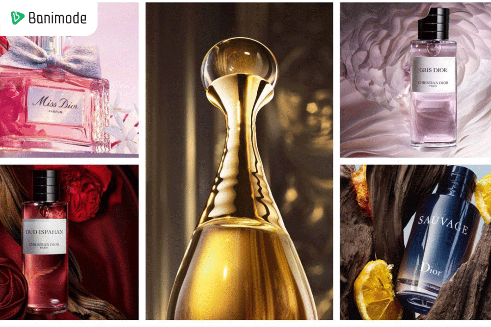 تصویری از انواع عطر