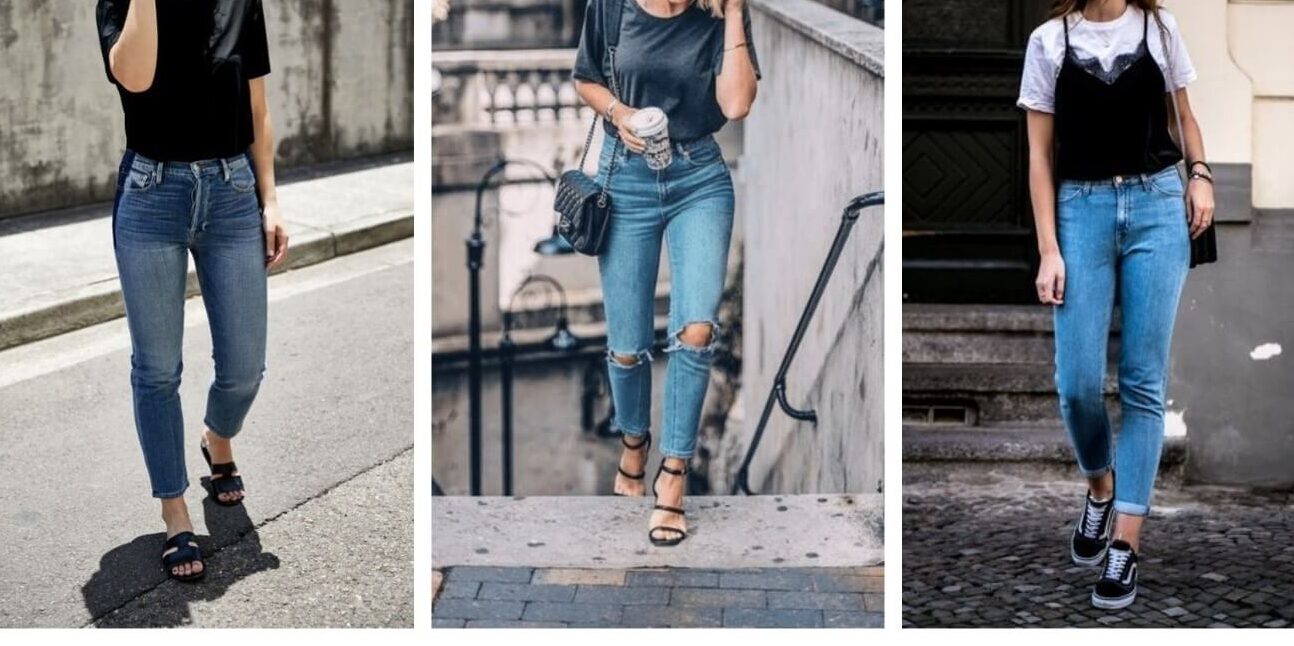مدل شلوار جین زنانه زاپ دار