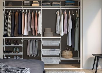 ترفندهایی برای مرتب کردن کمد لباس