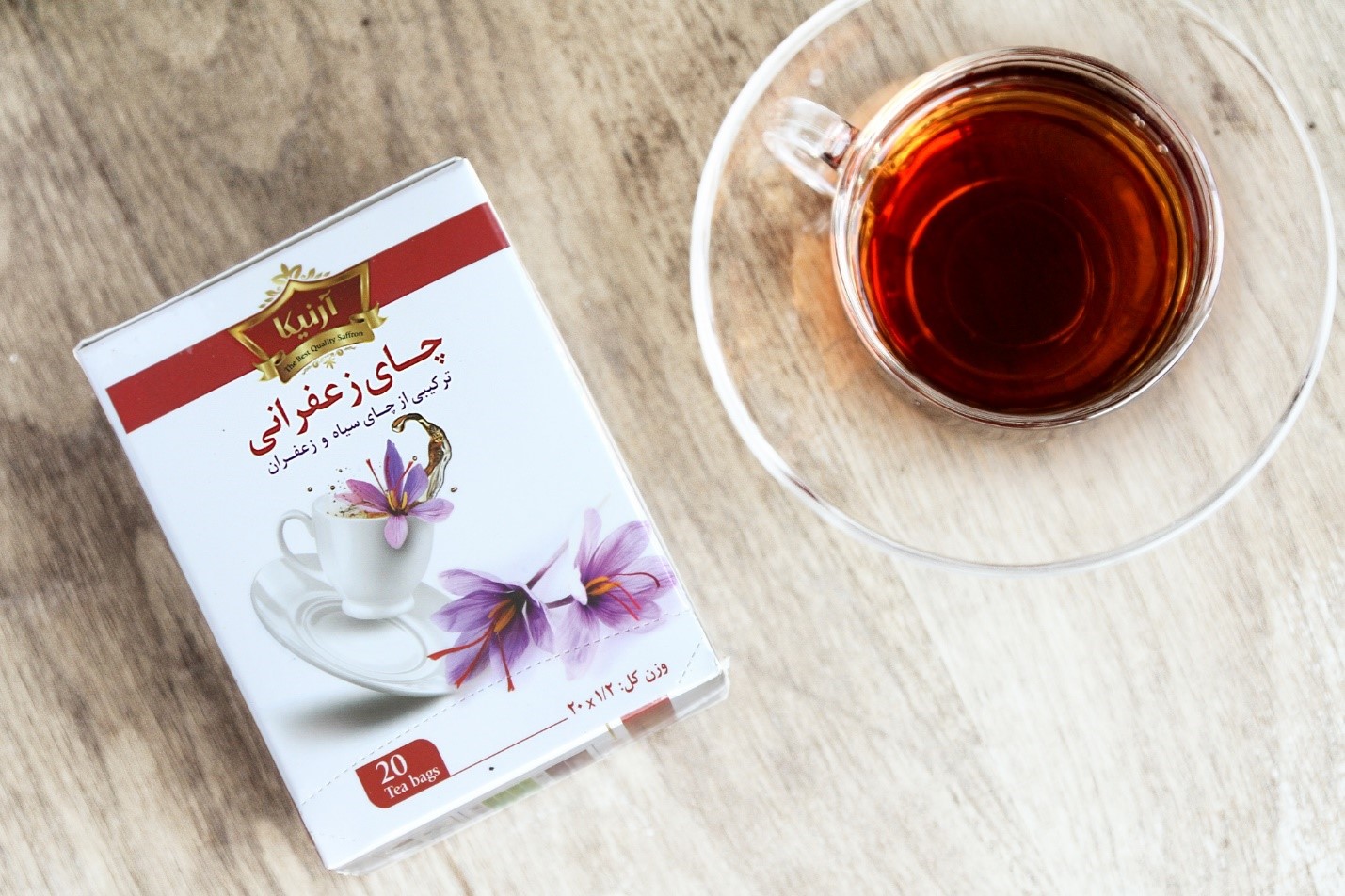 چای زعفرانی آرنیکا