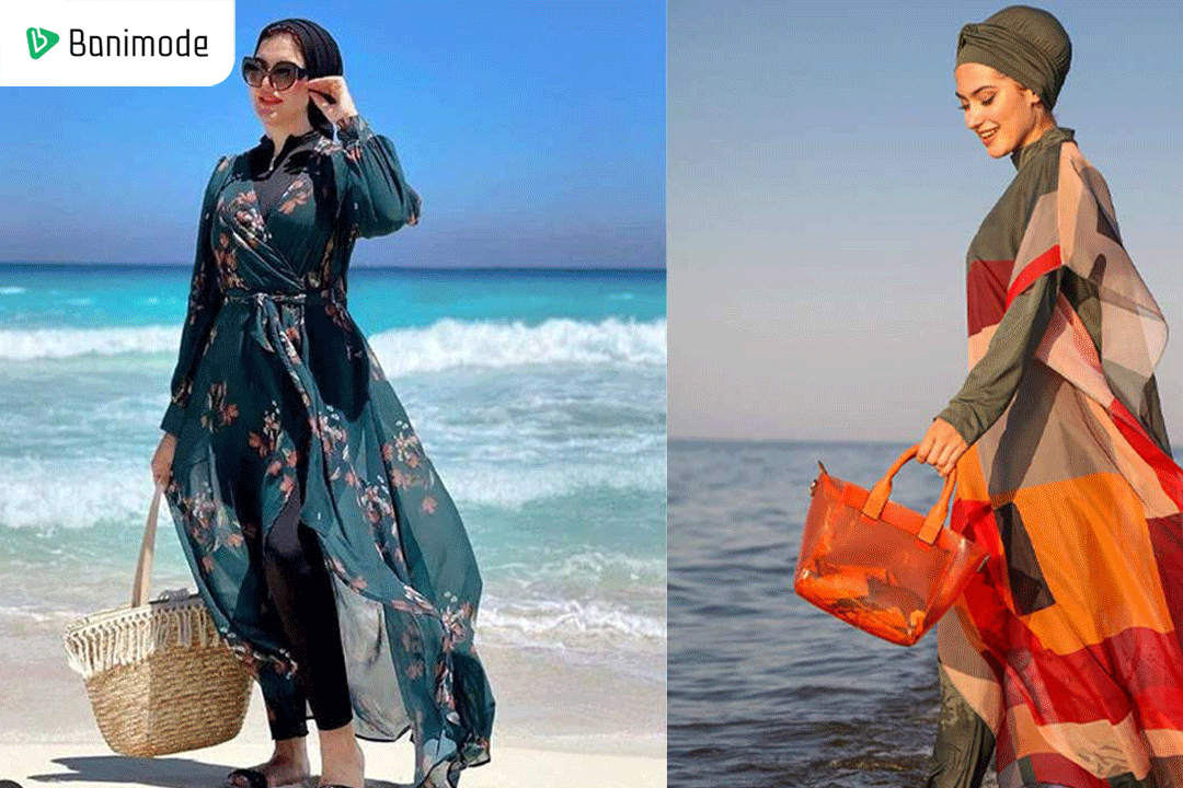 پیراهن ساحلی زنانه