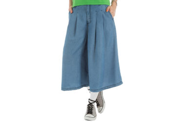 استایل متفاوت با دامن شلواری مجلسی زنانه