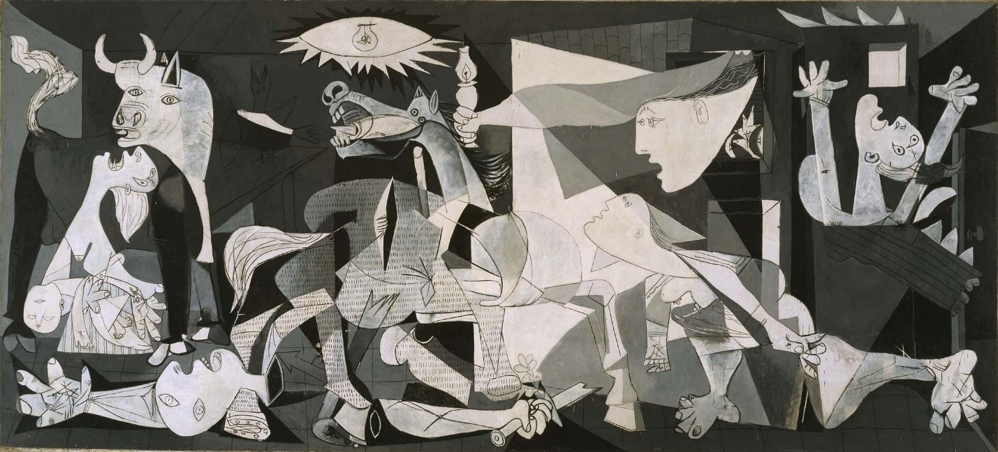 نقاشی معروف گرنیکا پیکاسو/نقاشی های معروف جهان