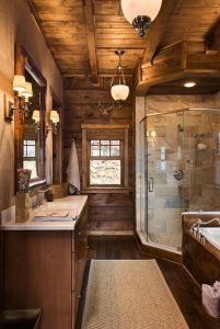 حمام سبک روستیک