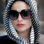 مدل بستن روسری لاکچری