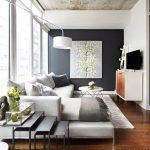 چیدمان مبلمان در سالن پذیرایی کوچک