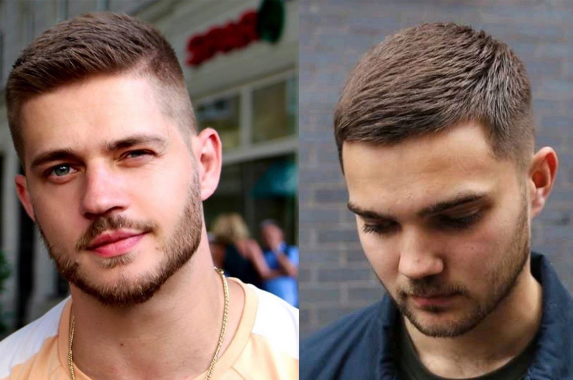 بهترین مدل مو کوتاه مردانه برای صورت‌های گرد چیست