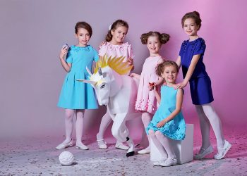 انواع مدل لباس بچه گانه دخترانه مجلسی ترند سال 2022