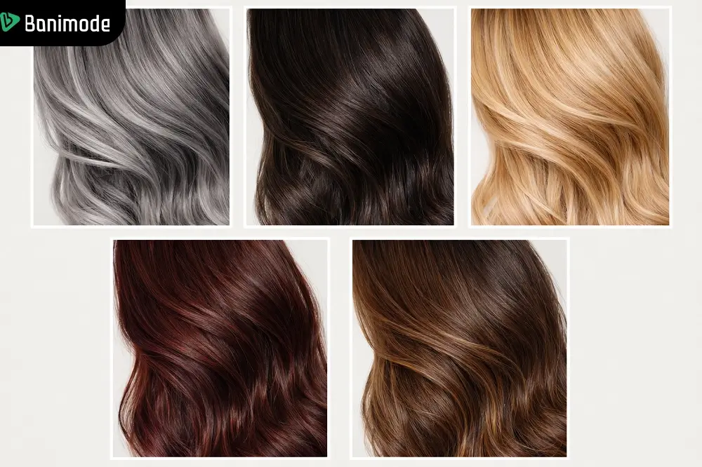 انواع رنگ مو ترند 2025