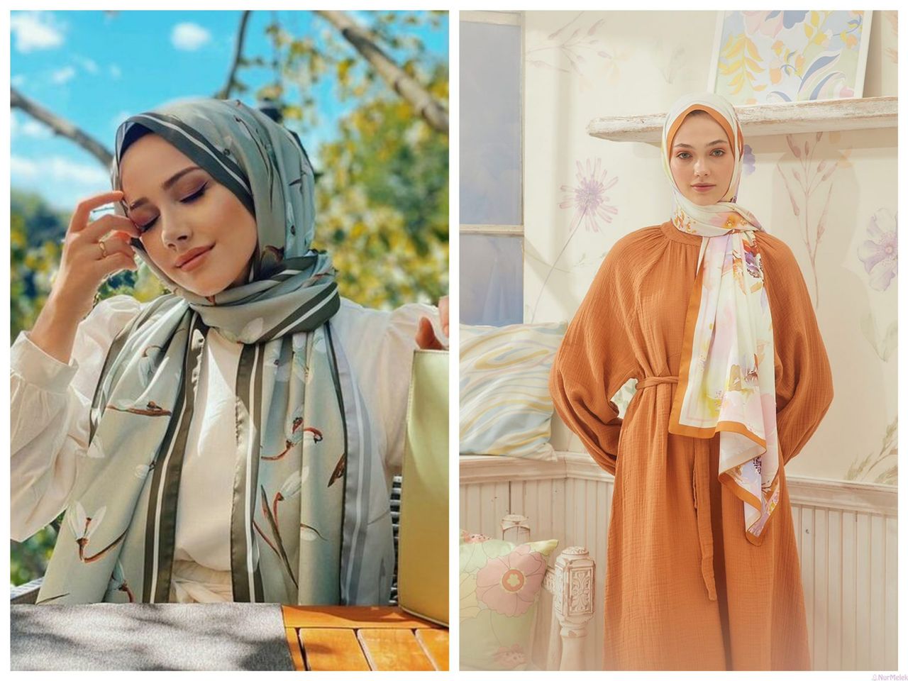 آموزش بستن شال برای مهمانی با حجاب