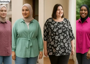 مدل برای شومیز سایز بزرگ زنانه