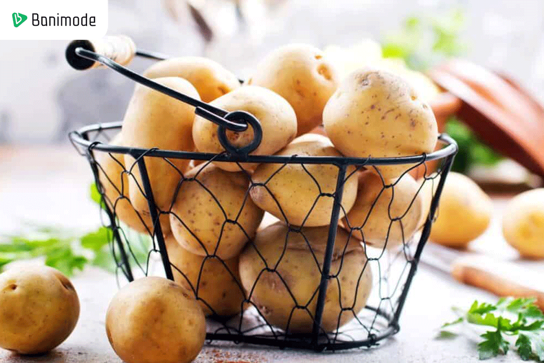ماسک سیب زمینی برای چین و چروک صورت