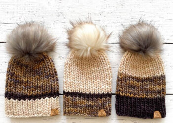 ست شال و کلاه بافتنی