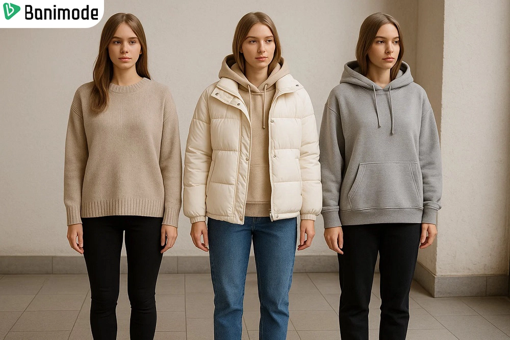 3 دختر جوان با استایل زمستانی