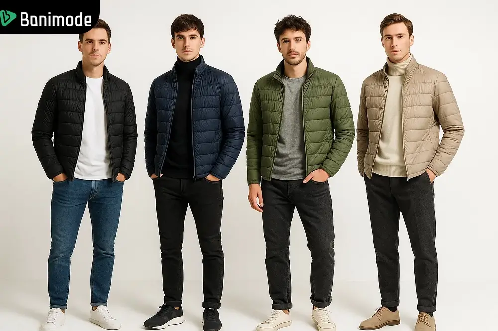 4 استایل پاییزی زمستانه مردانه با کاپشن بادی
