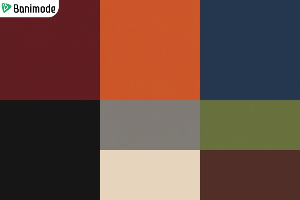 پالت رنگ پاییزی مردانه