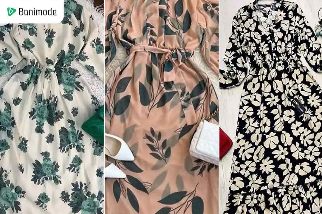 پیراهن ساحلی طرحدار برای سفر به جنوب
