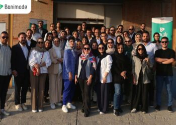 بازدید دانشجویان ریتیل دانشگاه تهران از بانی مد