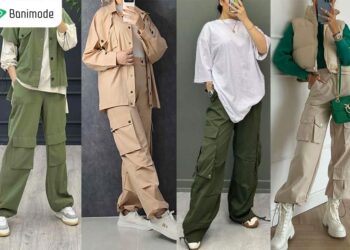 شلوار کارگو را با چه مانتویی بپوشیم