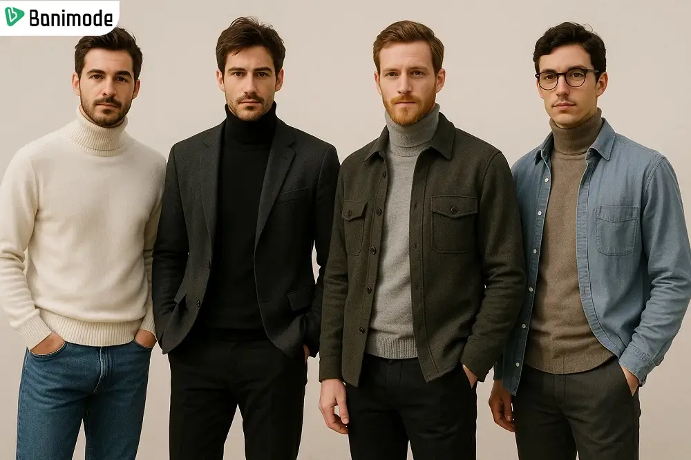 4 استایل مردانه با پلیور