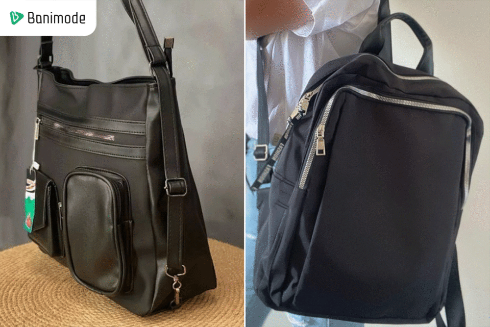 2 مدل کیف مناسب دانشگاه کیف رو دوشی و کوله پشتی