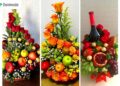 نمونههای تزئین میوه یلدایی