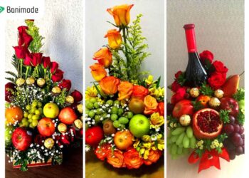 نمونه‌های تزئین میوه یلدایی